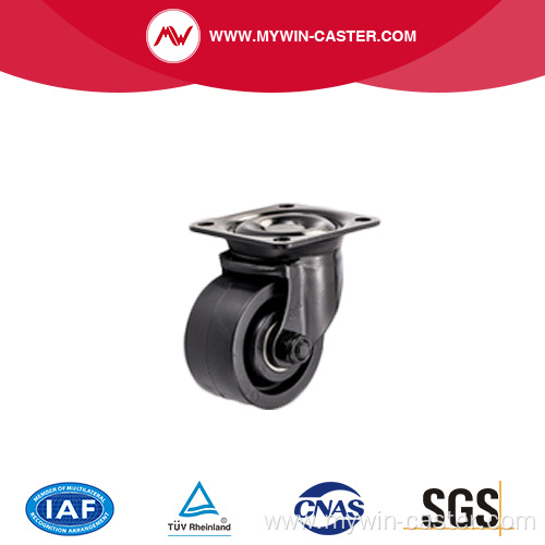 Top Sale 3 Inch Wheel Low Gravity Black Nylon Casters